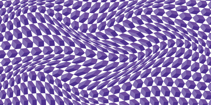simple mint 3d cube wave pattern art for banner poster background.