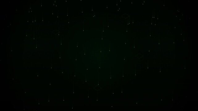 Tech Grid Isometric Matrix