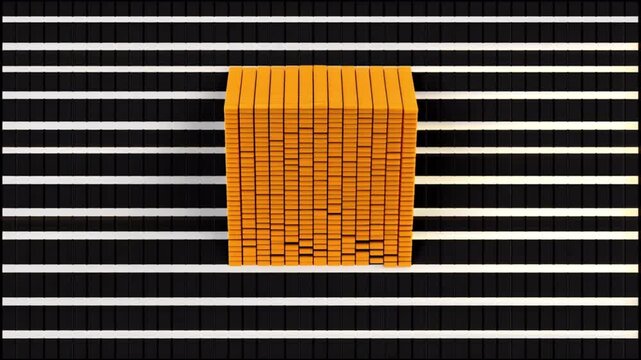 Digital authentication barcode scan on grid