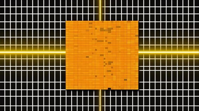 Cyber security defense barrier scan on matrix