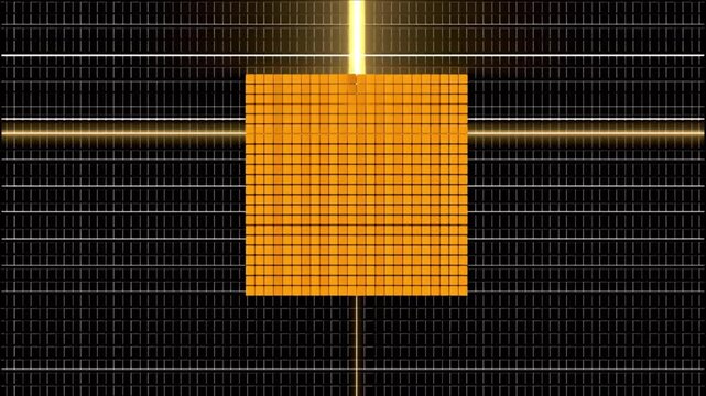 Banking account authorization scan on flat grid