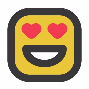 Love animation icon for social media, presentations, videos, websites. Alpha Channel