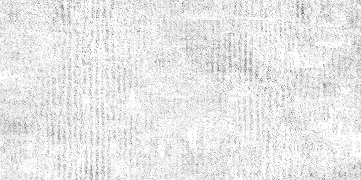 Subtle distressed texture with tiny black dots on white, grunge background effect for design overlays