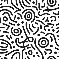 Fototapeta premium Abstract Radial Pattern Vector Illustration