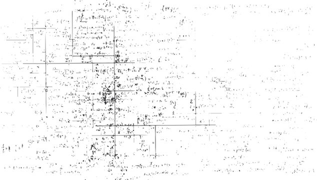Black handwritten mathematical equations and symbols on white background
