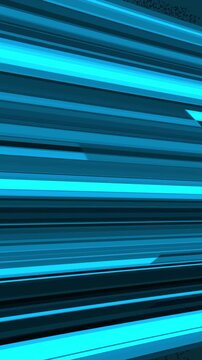 Abstract Blue Teal Cyan Lines Stripes Motion Background Animation Loop Seamless Technology Digital Futuristic Energy Speed Fast Dynamic Modern Design Graphic Element 4 K Ultra H D High Resolution