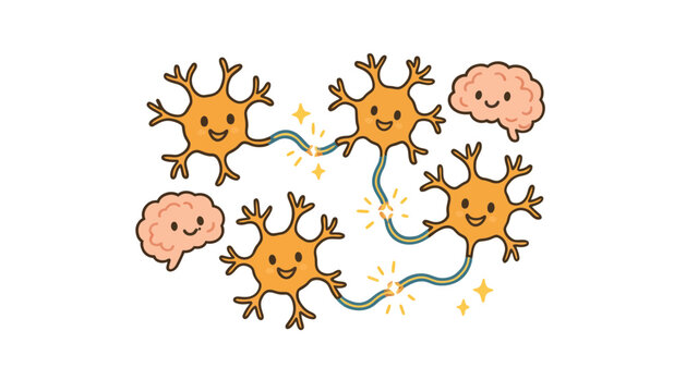 Neuron Cartoon Images – Browse 3,877 Stock Photos, Vectors, and Video ...