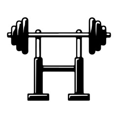 Barbell Rack Icon