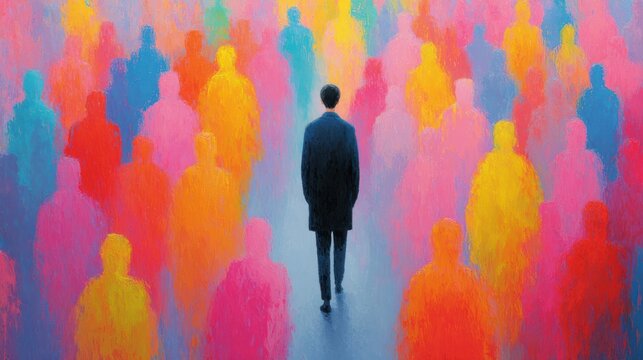 Anhedonia concept showing inability to feel pleasure and emotional numbness