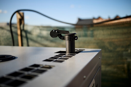 Portable diesel generator for backup power