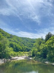 Obraz premium river in the mountains