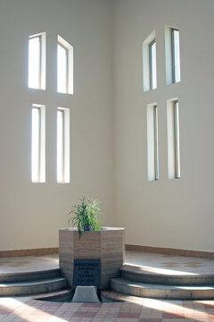 The parish church of Saint John of Napomuk in Glina, Croatia
