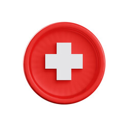 Obraz premium first aid icon