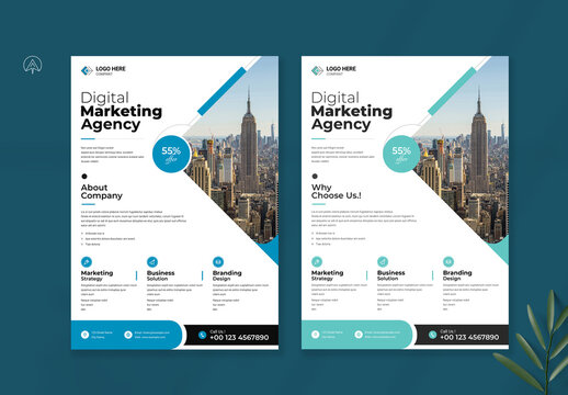 Digital Marketing Agency Flyer Template