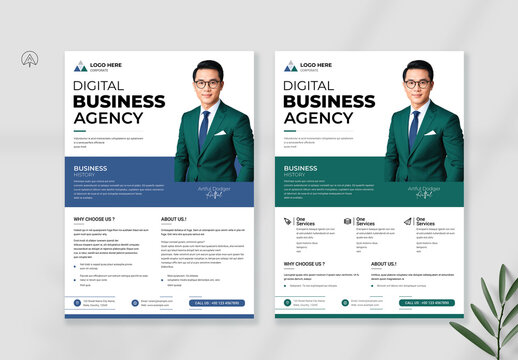 Digital Business Agency Flyer Template