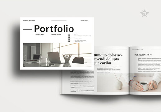 Portfolio Magazine Landscape