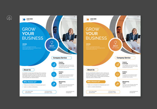 Grow Your Business Flyer Design