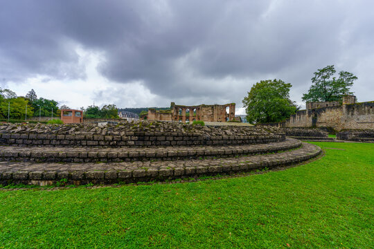 Roman Imperial Baths, in Trier