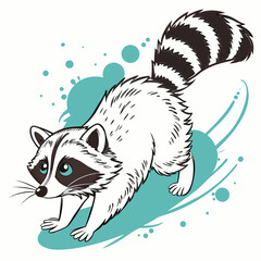 vector illustration of a cat © Mian