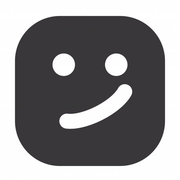 Hopeful animation icon for social media, presentations, videos, websites. Alpha Channel