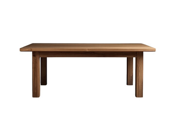 Fototapeta premium Wooden table featuring a clear plank top, ideal for product display, home interior layouts, or graphic element integration
