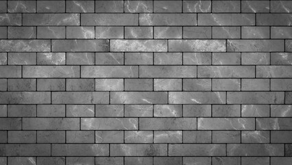 Obraz premium Destroyed wall brick texture on isolated background. Material grunged rocks overlays textured.