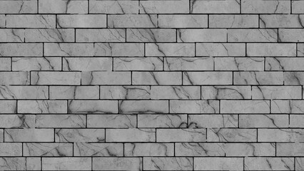 Obraz premium Destroyed wall brick texture on isolated background. Material grunged rocks overlays textured.