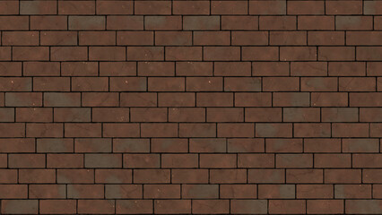 Fototapeta premium Destroyed wall brick texture on isolated background. Material grunged rocks overlays textured.