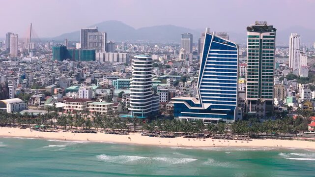 View of Grand Tourane hotel,
Nesta Celia Danang Hotel and more, Da Nang