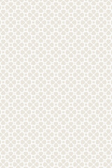 Arabic or Muslim themed line pattern, with cream background and white lines
