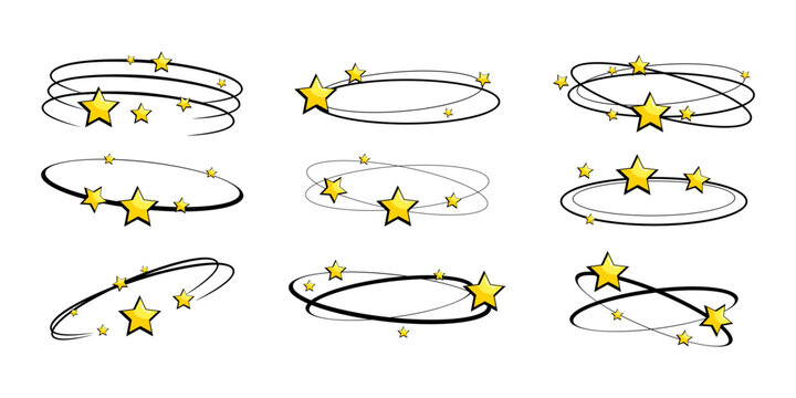Comic Effect Dizzy Star