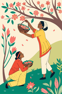 happy-vasant-panchami--spring-festival-mood--devot