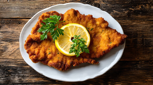 Wiener Schnitzel with Lemon and Parsley
