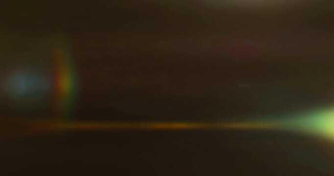 multicolor leaks transition glittering christmas background floating with bokeh, gold holiday