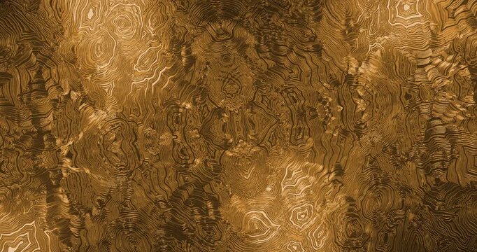 abstract gold royal reflectors damasco texture glitter and sparkles seamless loop metallic effect background, golden holiday