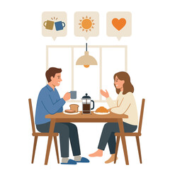 Illustration of Daily Activities Lifestyle