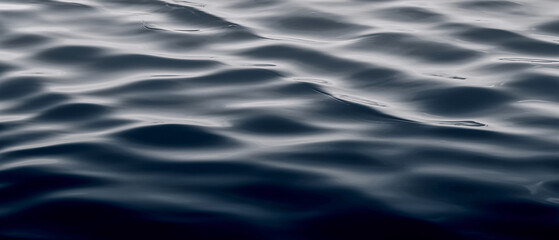 Obraz premium Abstract Blue Water Ripples Texture Background