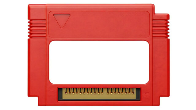 The classic nes game cartridge featuring iconic design elements from the retro gaming era