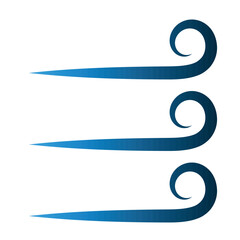 Obraz premium Airflow icon design template