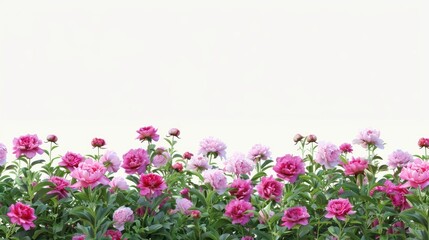 Fototapeta premium Colorful peonies bush peony background blossoms.