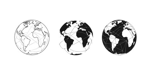 Obraz premium Global Network Connections