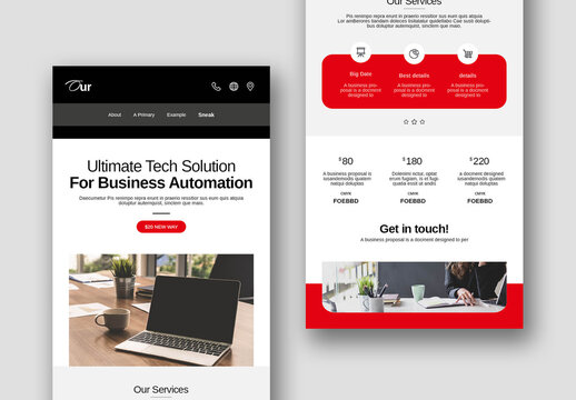 Ulitimate Tech Solution Email News Letter