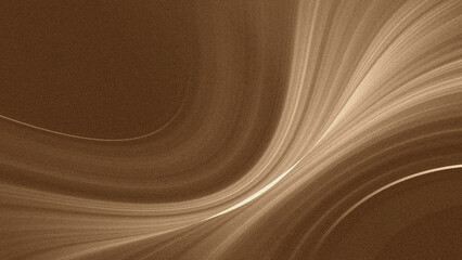 Abstract Curved Light Streaks on Brown Background with Grainy Texture © Arthapicture