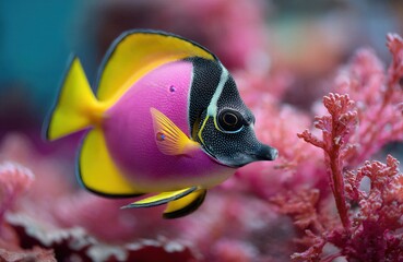 Obraz premium Un Atisbo de Paraíso Coralino