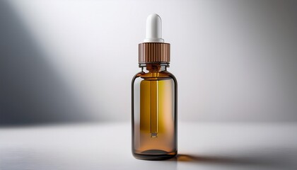 This Realistic Dropper Bottle Mockup With A White Background Is Perfect For Advertising