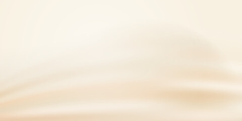 Golden luxury gradient lines background. Beige pink gradient neutral backdrop. Brown lines on cream color bg. Vector illustration © MegaShabanov
