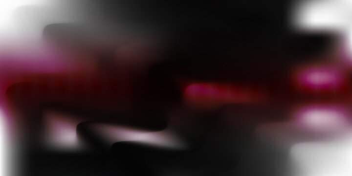 Abstract Dark Background with Soft Pink and White Blurry Shapes and Light Accents image photo