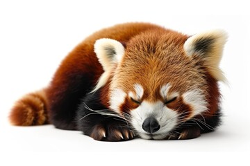 Fototapeta premium Red Panda wildlife mammal animal.