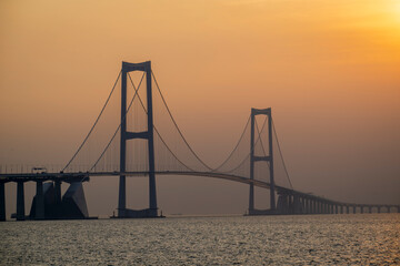 Obraz premium Shenzhen-Zhongshan Bridge