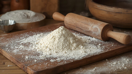 Wooden blocks stacked in ascending order on white background